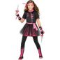 Preview: Ninja Fräulein Mädchen Kind Halloween Kostüm