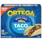 Preview: Ortega Taco Shells, Weißer Mais, je ca. 138g, 12 Schalen (6er Pack)