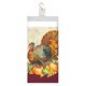 Preview: Thanksgiving-Tischdecke Einweg-Plastiktischdecke mit Truthahn Thanksgiving-Dekorationen, rechteckige Tischdecke 54 "x 102" Pk of 2