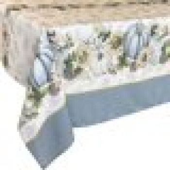 Ernte Bordered Thanksgiving Stoff Tischdecke, Stonewashed Herbst Kürbis Pflegeleicht Herbst Tischdecke 52 "x 52" Square