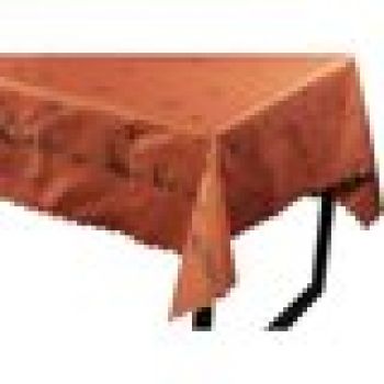 2er Pack Pumpkins Plastiktischdecke, Tischdecke für Thanksgiving, rechteckig, orange, 83 x 59 in.