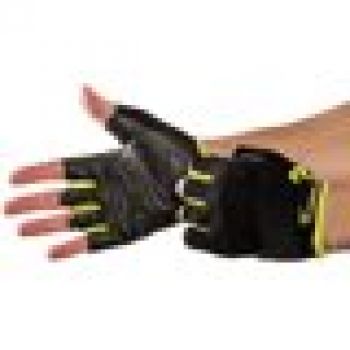 Bellwether Gel Supreme Handschuhe – Hi-Vis Gelb, Kurzfinger, Herren, Groß