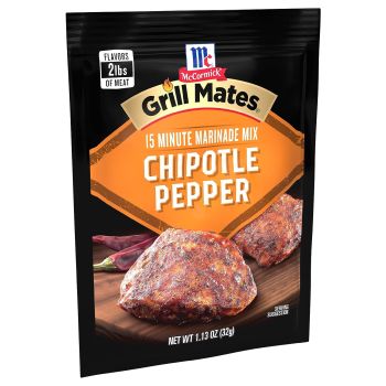 McCormick Grill Mates Chipotle Pepper Marinade Mix, 1,13 oz (je ca. 32 g, 12 Stück)