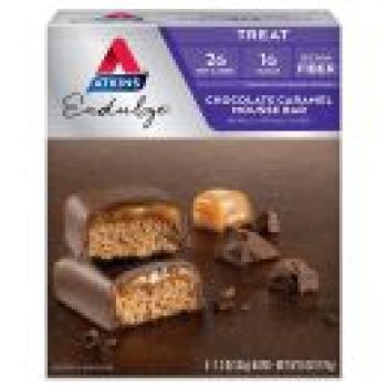 Atkins Endulge Treat Schokoladen-Karamell-Mousse-Riegel. Reichhaltige Schokoladen- und flauschige Mousse. Keto-freundlich. (5 Bars)