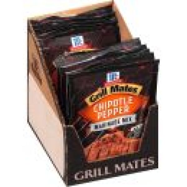 McCormick Grill Mates Chipotle Pepper Marinade Mix, 1,13 oz (je ca. 32 g, 12 Stück)