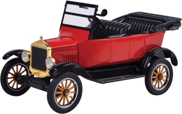 Motormax 1925 Ford Model T Touring Red 1/24 Diecast Model Car