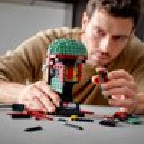 LEGO Star Wars Boba Fett Helm 75277 Bausatz; Cooles Star Wars-Charakterbauset zum Sammeln (625 Teile)