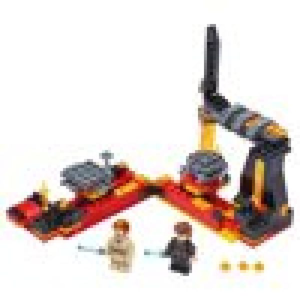 LEGO Star Wars: Revenge of the Sith Duel on Mustafar 75269 Anakin Skywalker vs. Obi-Wan Kenobi Bausatz (208 Teile)